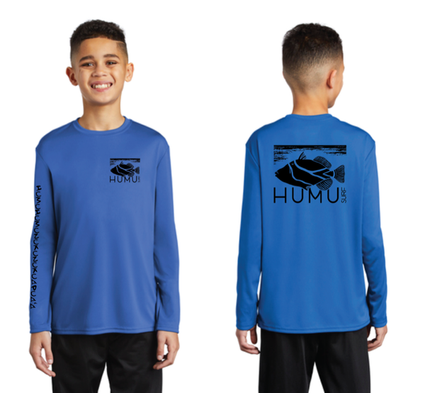 Maui Ocean Blue Kids Rash Guards