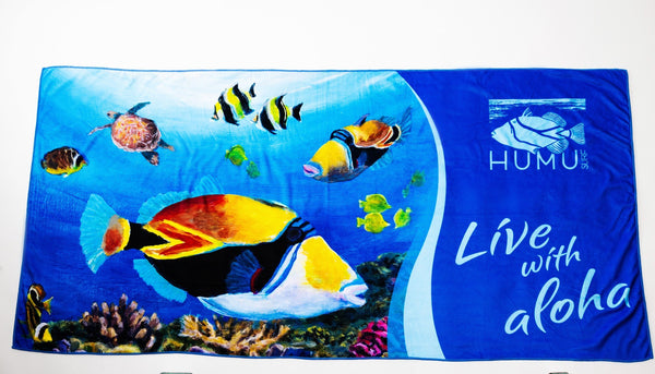 Live With Aloha Yoga Towel