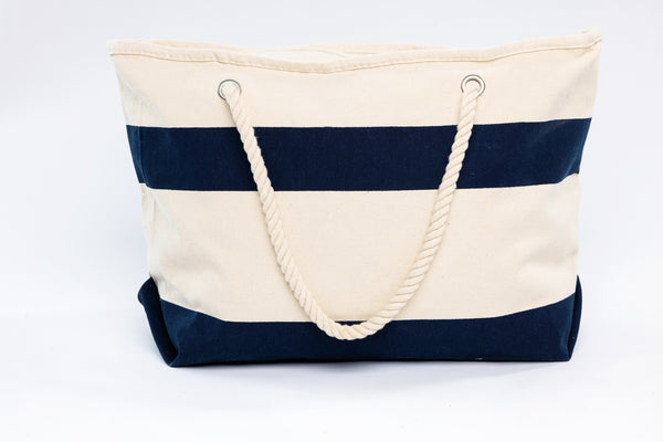Nautical Canvas Tote Bag