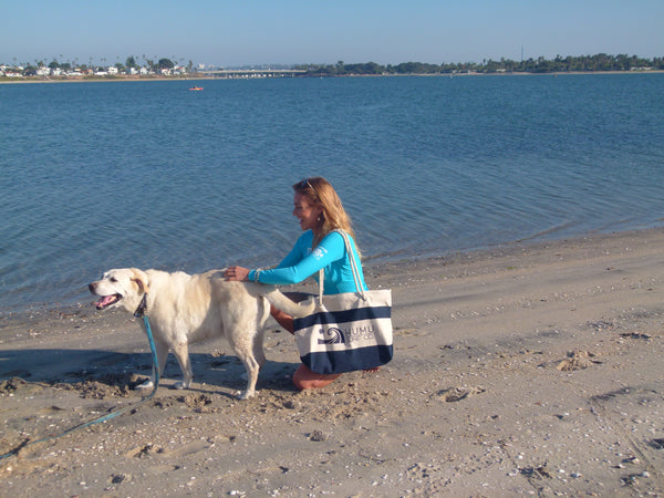 Nautical Canvas Tote Bag