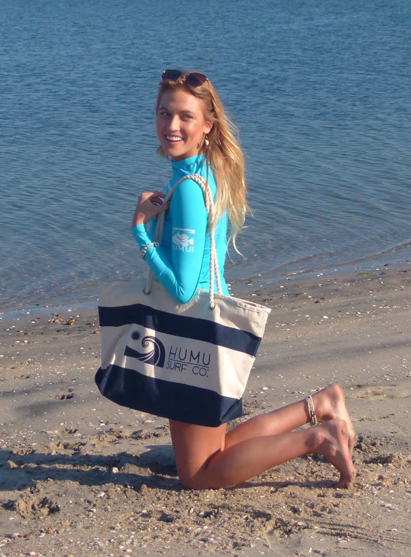 Nautical Canvas Tote Bag