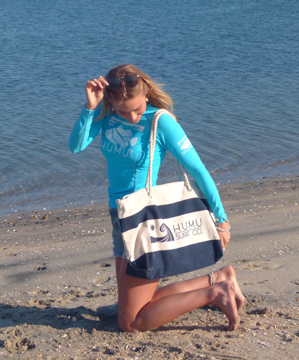 Nautical Canvas Tote Bag