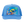 Load image into Gallery viewer, Front view of the blue Humu Lanai Trucker Hat with tropical fish artwork, blue bill, and mesh back
