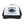 Load image into Gallery viewer, Front view of the Humu Original Truckers Hat in black and white with Humu Surf fish logo and black mesh back
