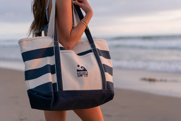 Nautical Beach Tote Bags