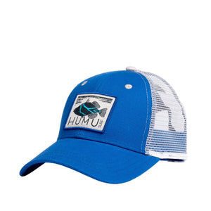 humu-molokini-trucker-hat-three-quarter-view