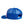 Load image into Gallery viewer, Back view of the Humu Napili Trucker Hat showing the royal-blue mesh panels and adjustable snap closure
