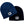 Load image into Gallery viewer, Humu Surf Beanies in Navy and Steel Blue with embroidered Humu fish logo patches
