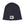 Load image into Gallery viewer, Front view of the surf slate colored Humu Surf Beanie with embroidered Humu fish logo patch
